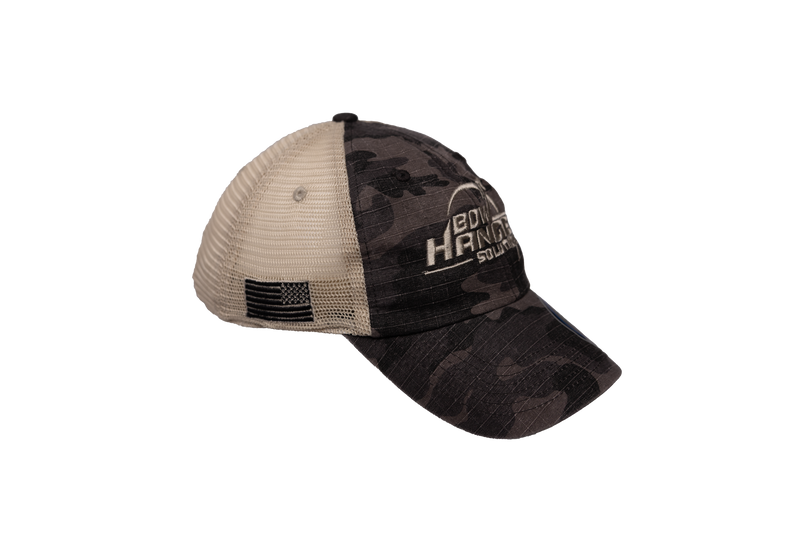 Riptide Hat Camo Neutral Logo